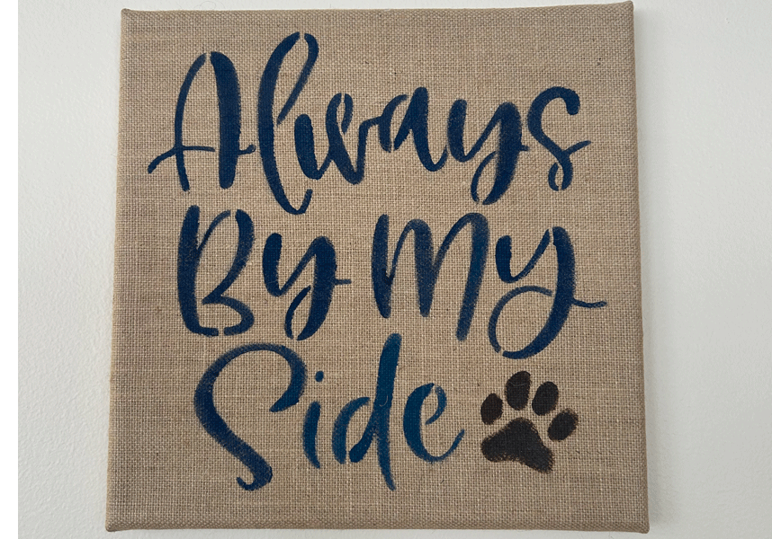 Wall Art: Always By My Side
